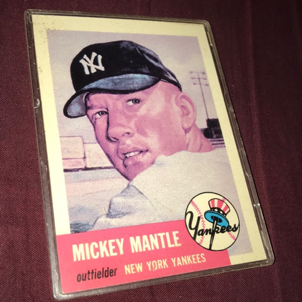 Mickey Mantle 1983 perfect condition card